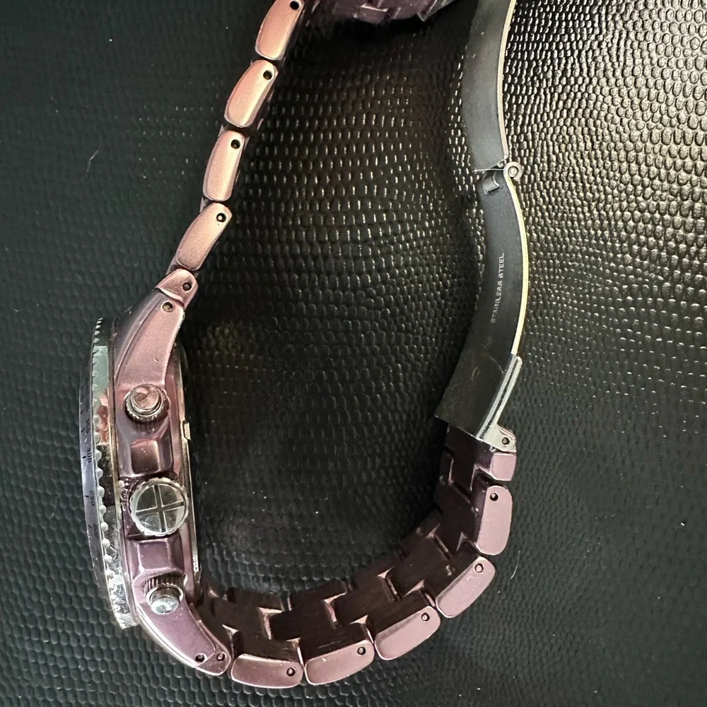 Fossil Tachymeter Purple Watch - Picture 3 of 11